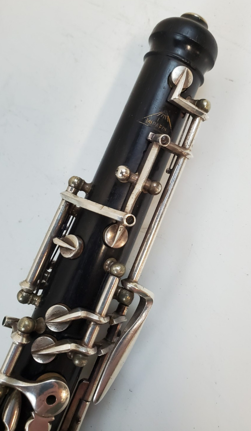 MIRAFONE "HANS KREUL" TUBINGEN PRO FULL CONSERVATORY WOOD OBOE 3RD OCTAVE KEY