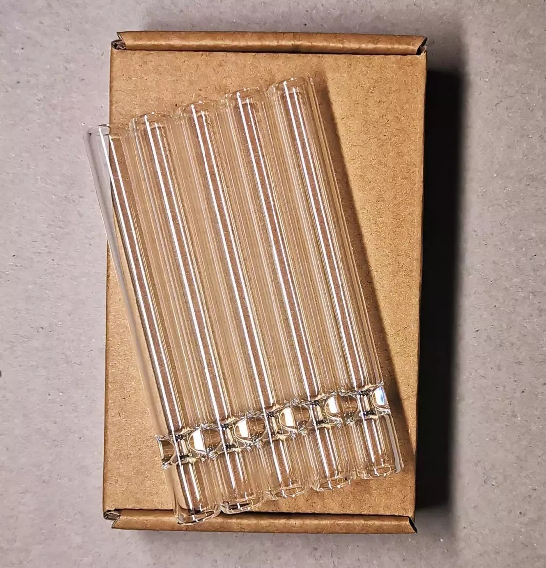 20psc Thick Pyrex Glass Chillum Tobacco Pipe, Smoking pipe,Smooth One Hitter USA