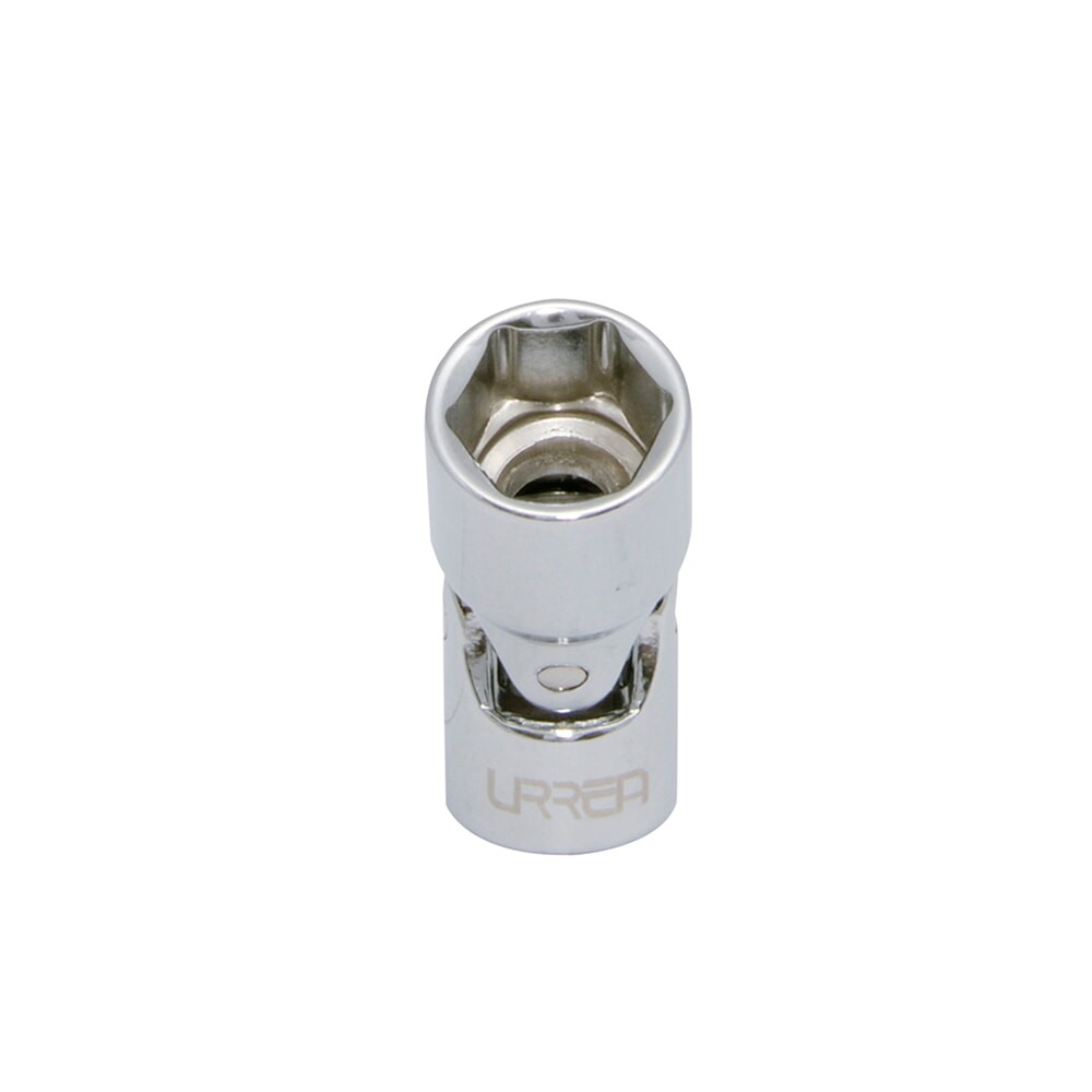 URREA 4807M 1/4" Drive Chrome Universal Flex Socket 6 Point 7 mm