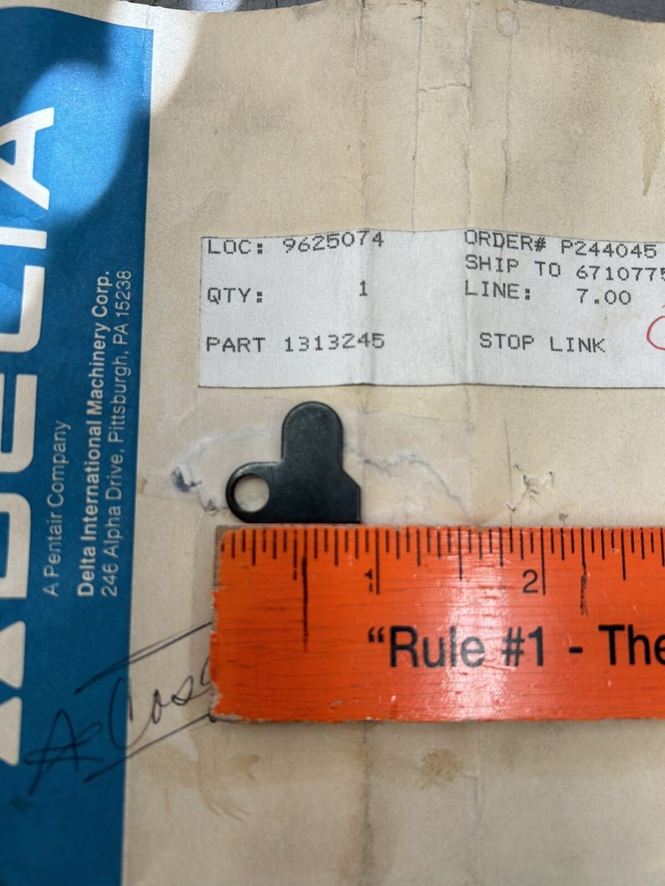 Delta 1313245 stop link