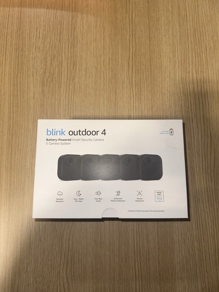 blink outdoor 4th Gen 5 camera system