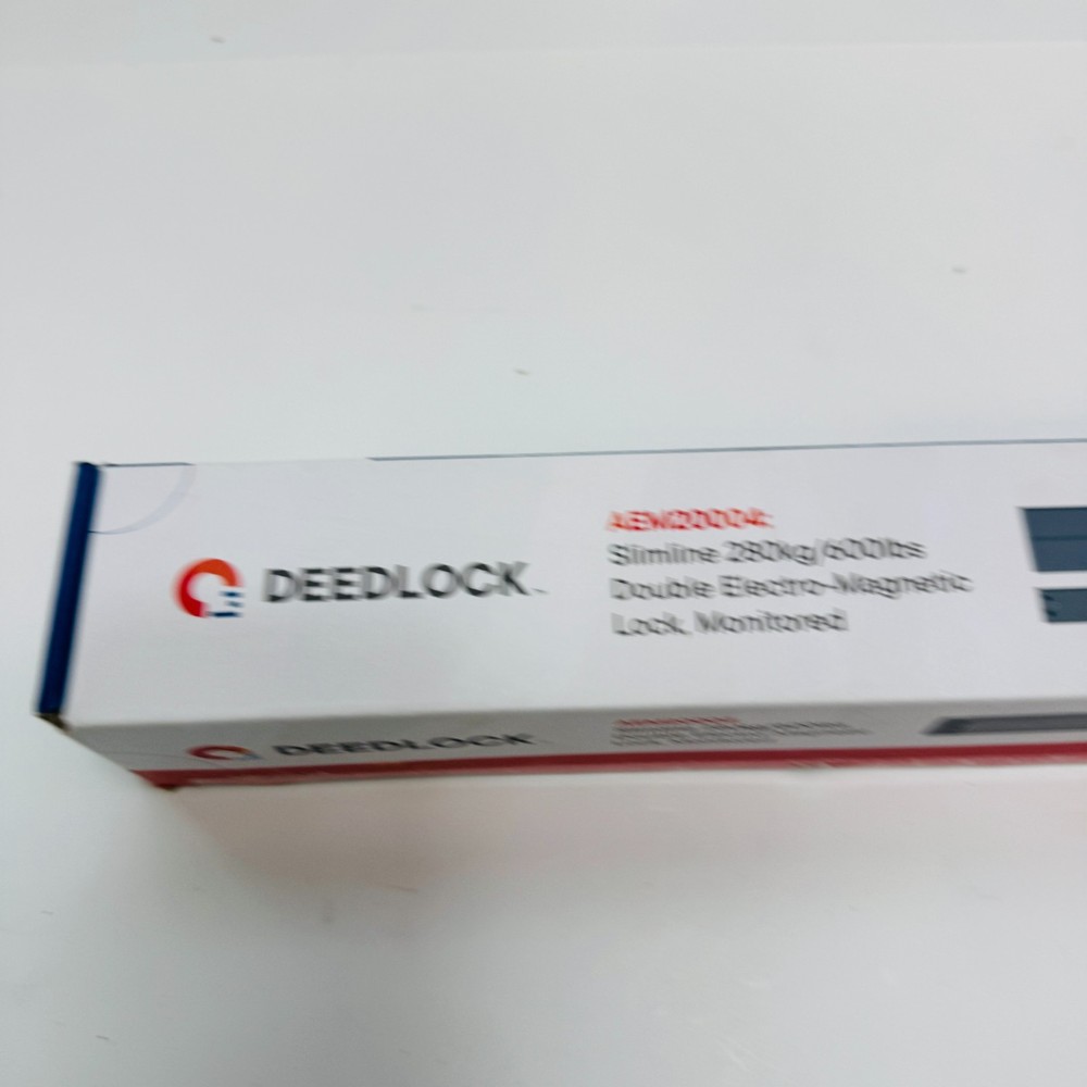 CQR AEM20004 280KG 600lbs Double Electromagnetic Lock Monitored