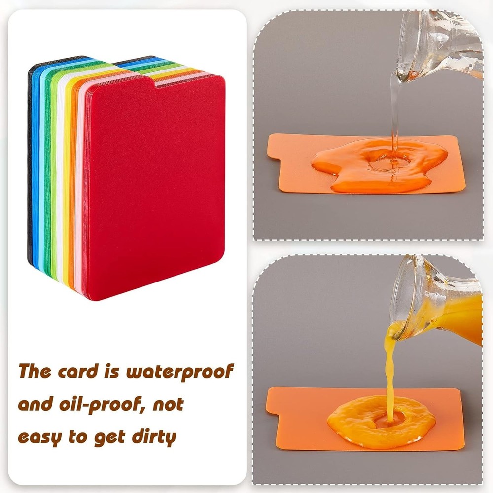 Card Dividers Multicolor Pp Trading Card Page Dividers Playing Separator for ...