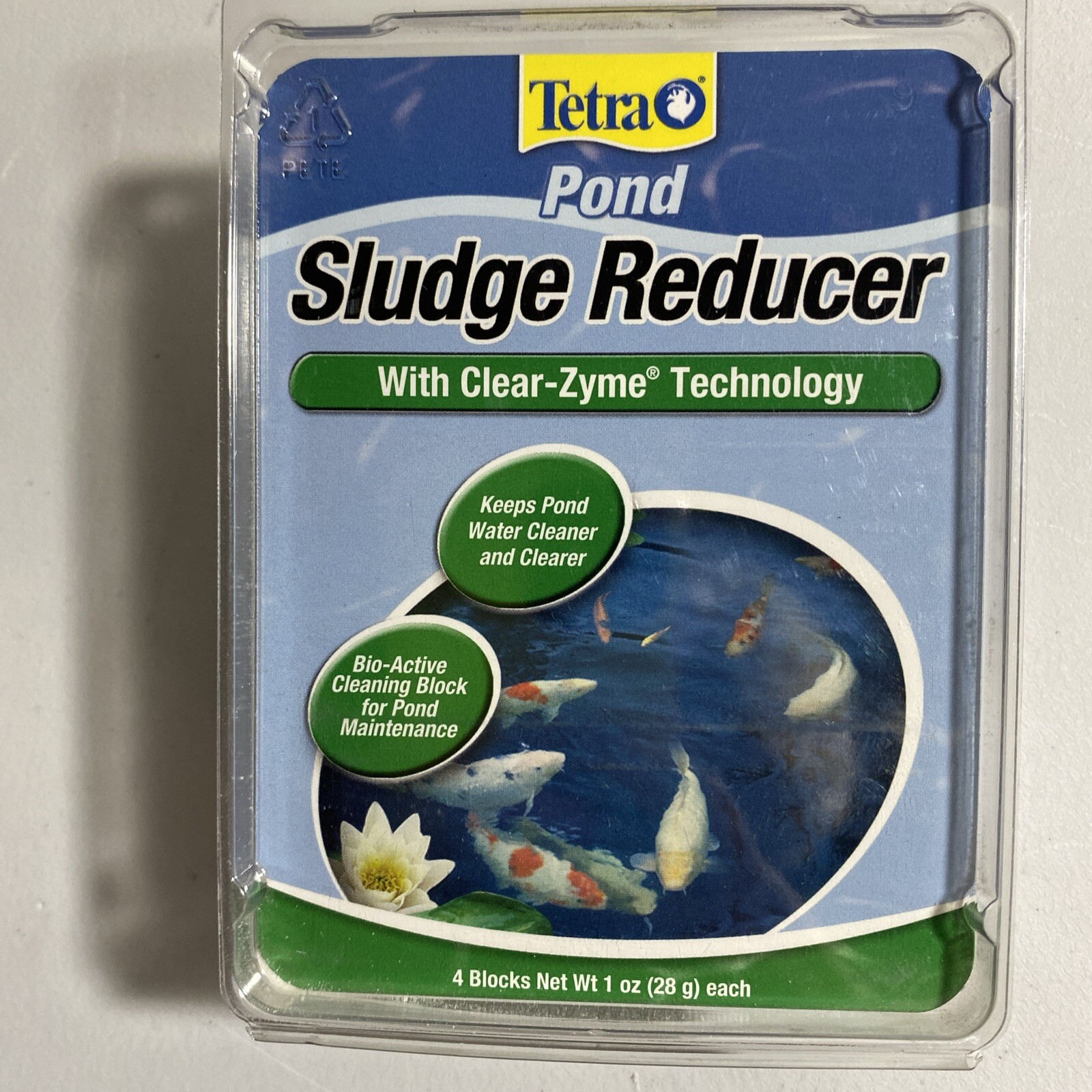 TETRA POND SLUDGE REDUCER - 4 Blocks 1 Oz Each