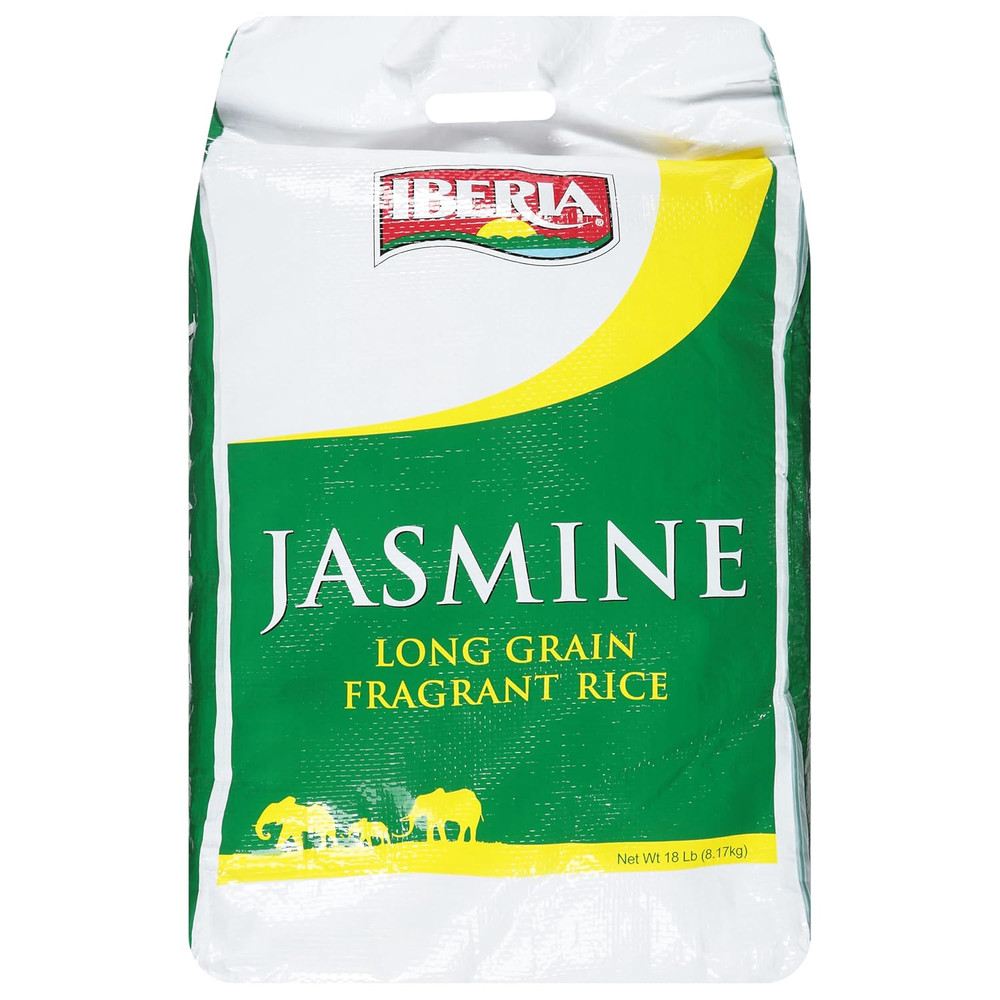 Jasmine Long Grain Fragrant Rice, 18 Pound