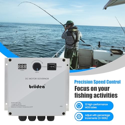 PWM Controller (2nd Generation), 12V-24V DC Motor Speed Controller with 35A