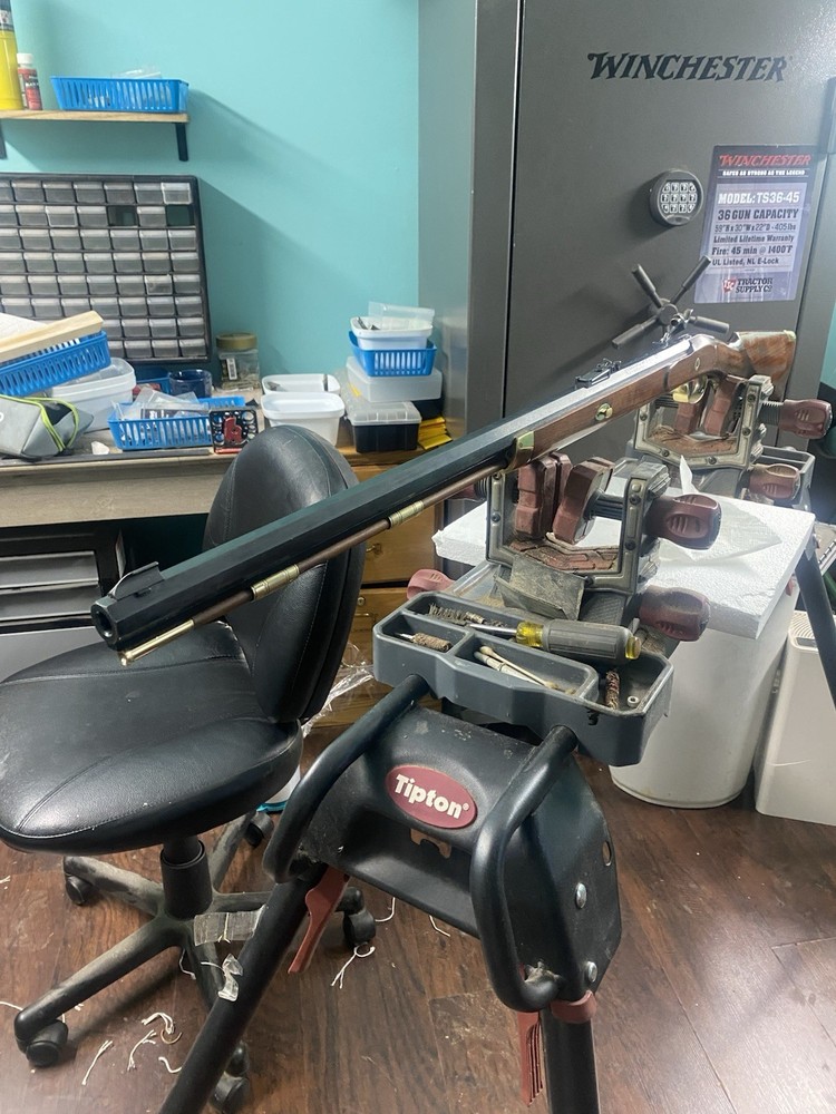 Cabelas New 50 Caliber Stock Assembly Complete Without Barrel.