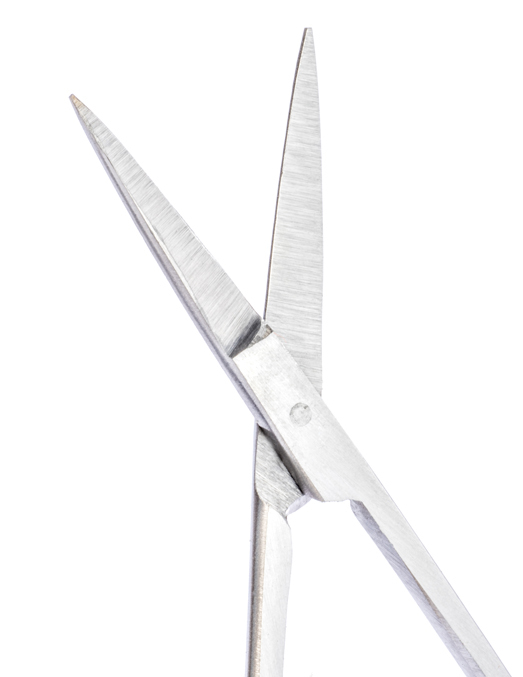 New 4.5" Stright Stainless Steel Thin Scissors * US SHIPPER *
