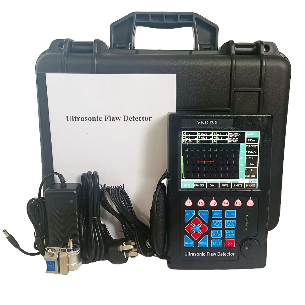 Ultrasonic Flaw Detector with B Scanning Function Touch Screen 0 ~ 9999mm