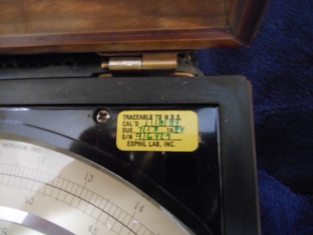 Sensitive Research Instrument Corp. Polyranger Universal AC/DC MODEL A