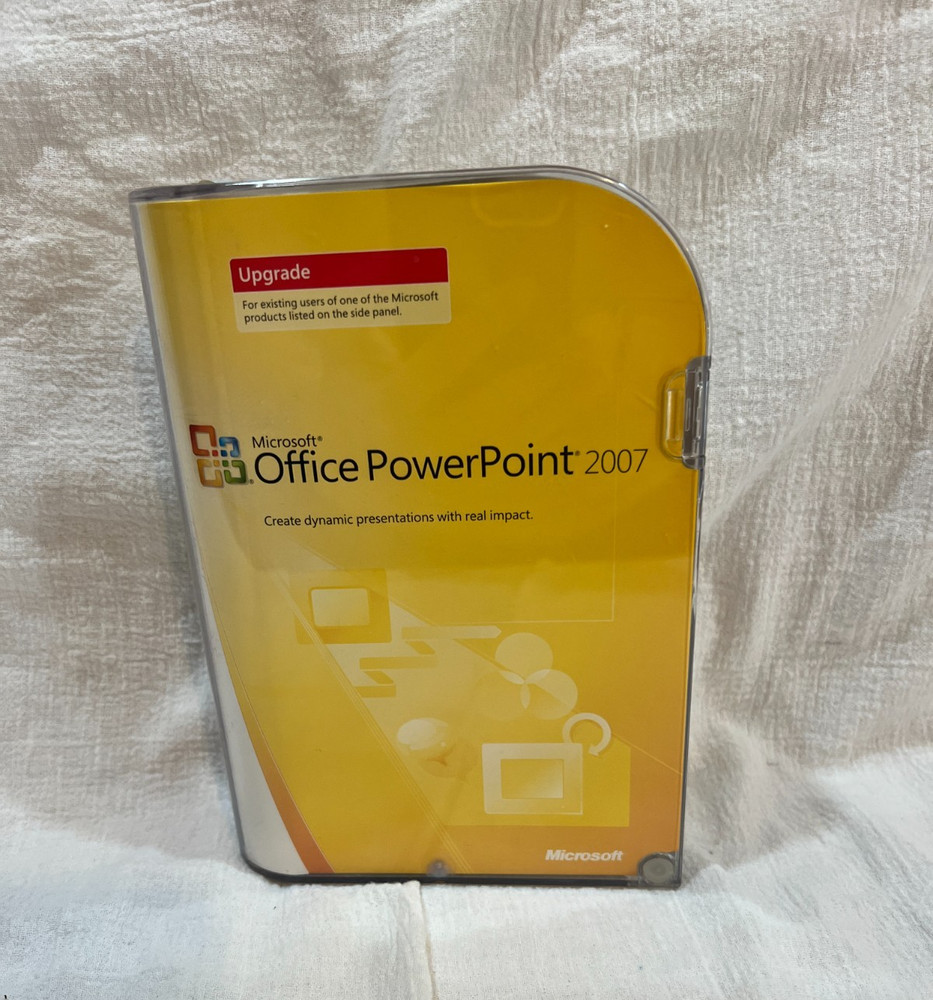 Microsoft Office Standard 2007 Upgrade PowerPoint With Key