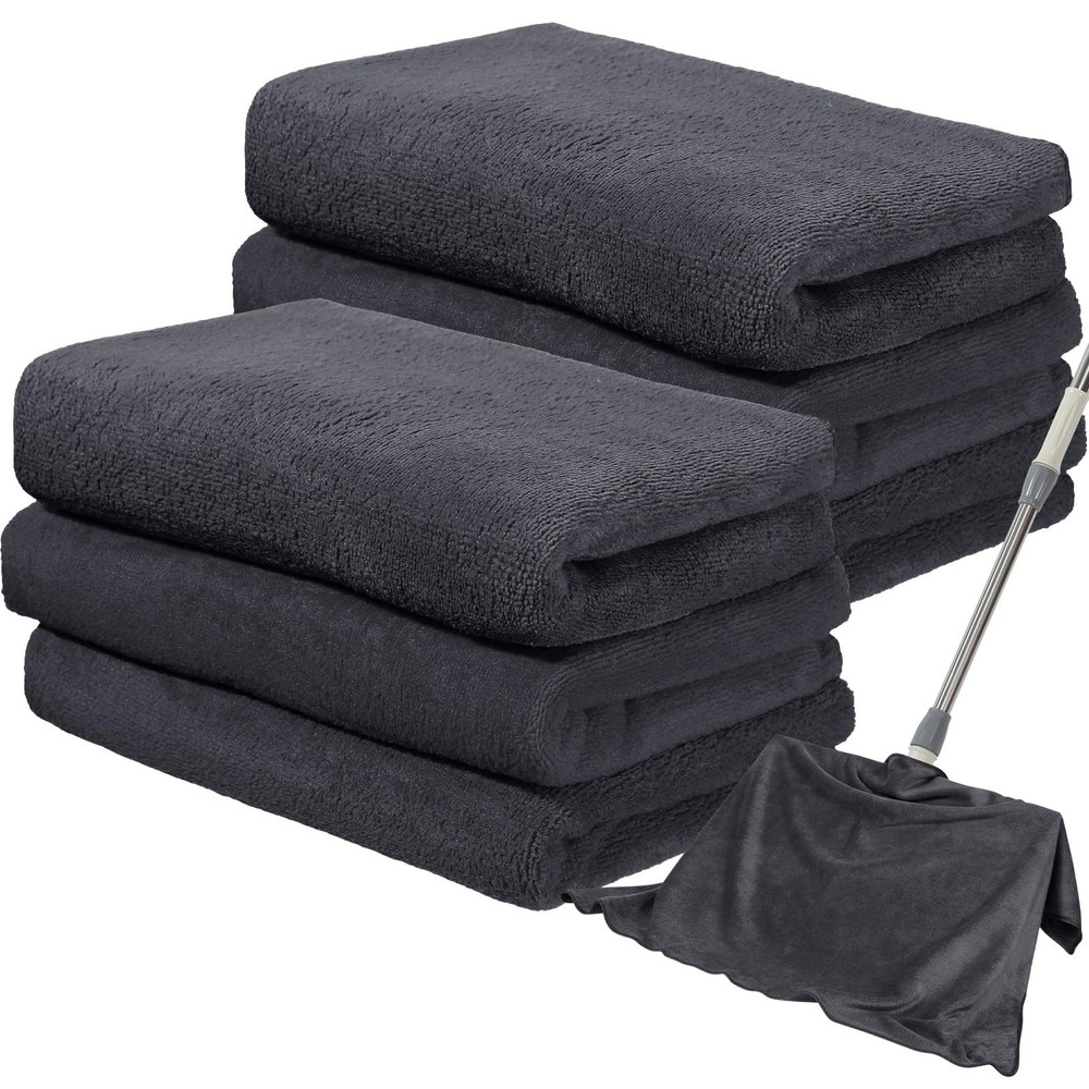 6 Pcs Extra Large Microfiber Cleaning Cloth 30" x 20" Washable Reusable Micro...