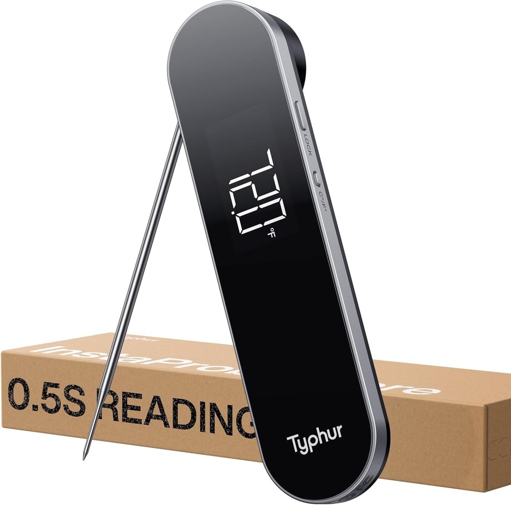 Typhurinstaprobecoreblackmeatthermometer