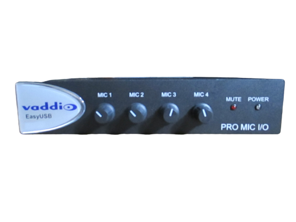 Vaddio EasyUSB - Pro Mic I/O 998-8520-000 Professional 4 Microphone Interface