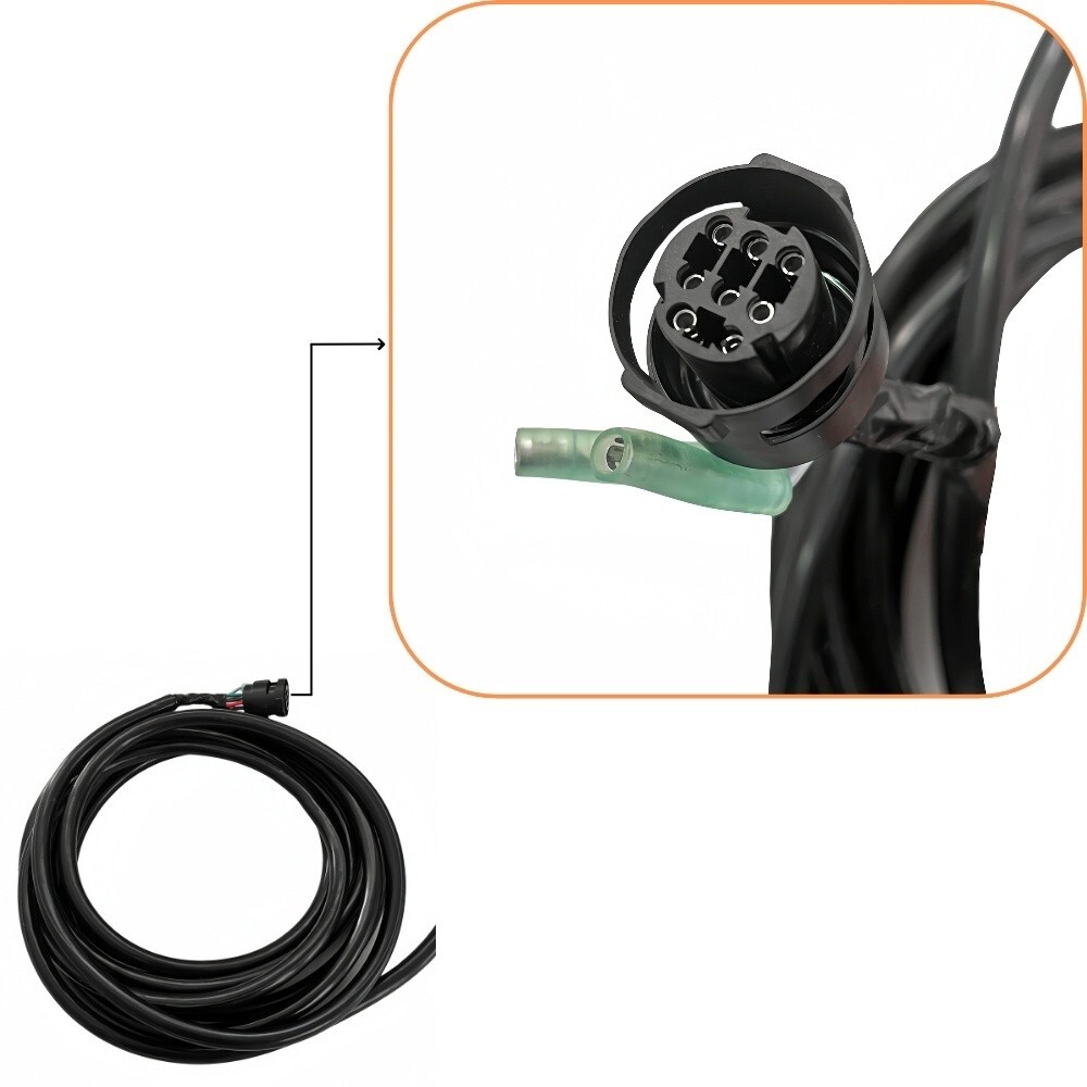 Side Mount Remote Control Box 3ACQ843301 For Tohatsu Outboard 8Pin Tirm PULL