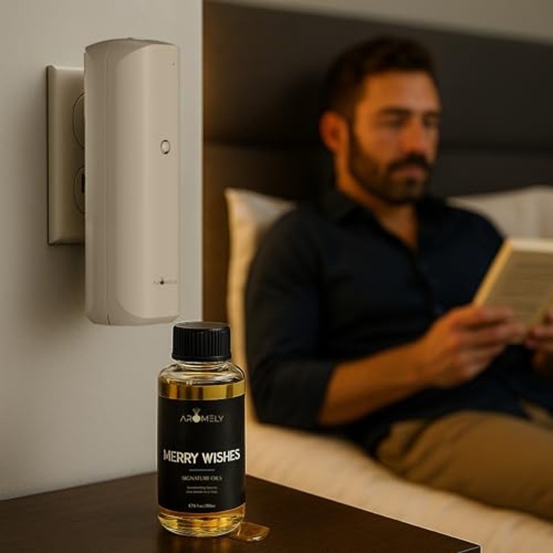 Aromely ARO Bliss Smart Bluetooth Waterless Nebulizing Scent Diffuser - 500sqft