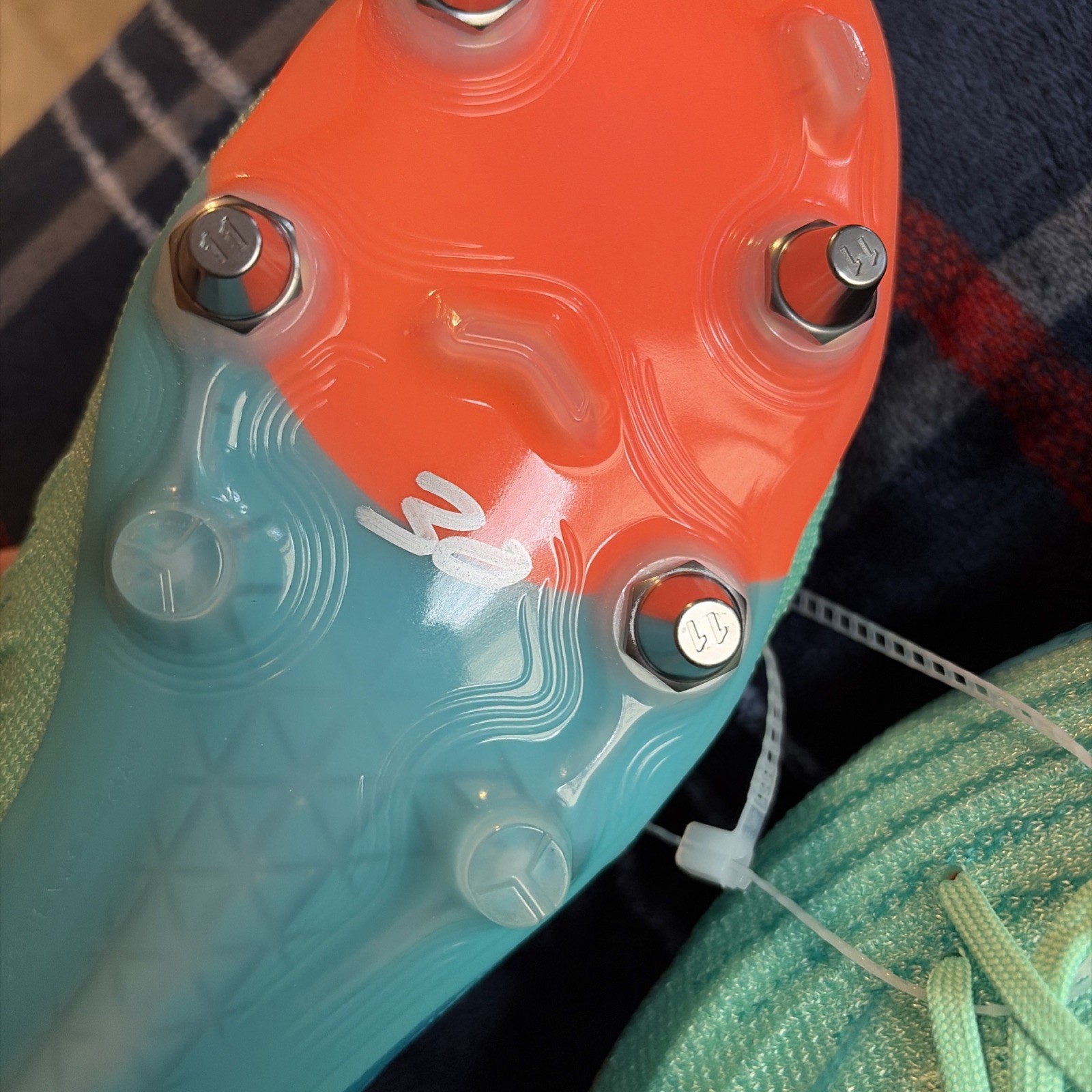 Nike Phantom GX II Elite SG-Pro Player Edition Cleats FZ4939-300 Mens Size 9