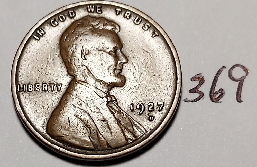 1927-D Lincoln Wheat Cent #369