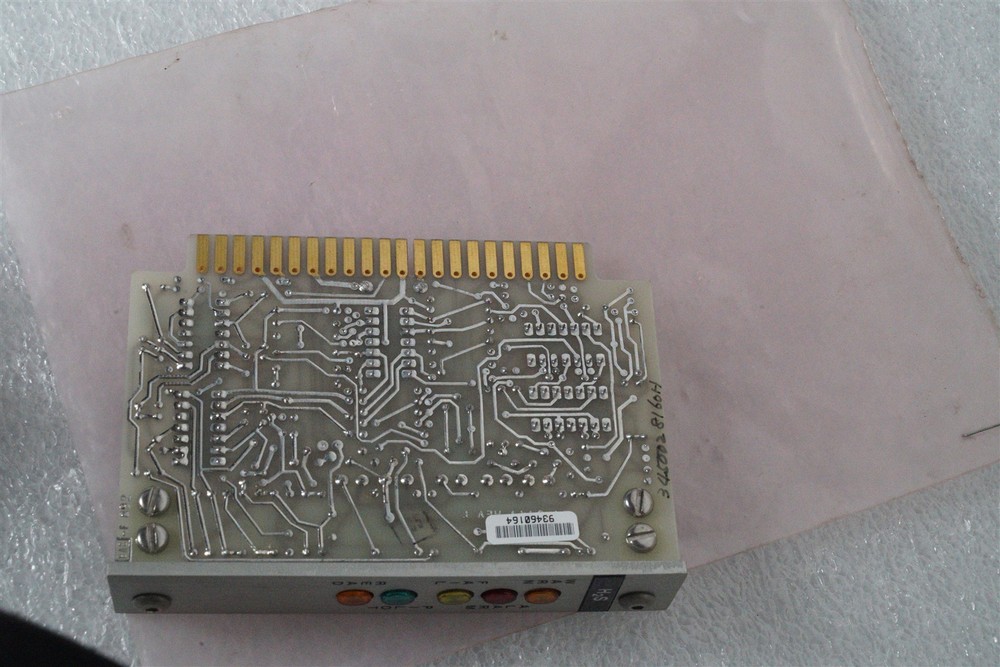 Gastech H2S Board (Warn, Alarm, Fail, Pilot, Read Indicators) 93460164