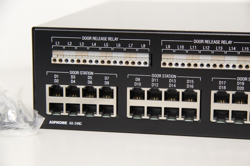 New Open Box Aiphone AX-248C Central Exchange Unit AX Series Security Systems