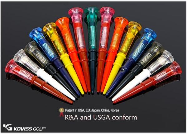 KOVISS VS TEES - FOR PROS - Single Large Golf Tee (VS110/G11)