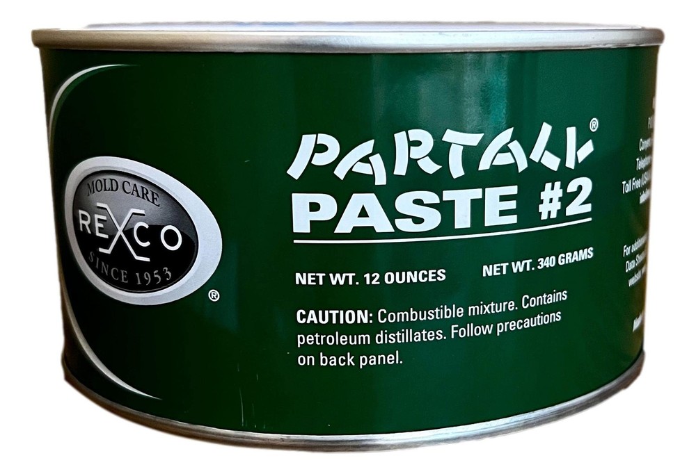 PARTALL® Paste #2 Mold Release Wax -12oz can