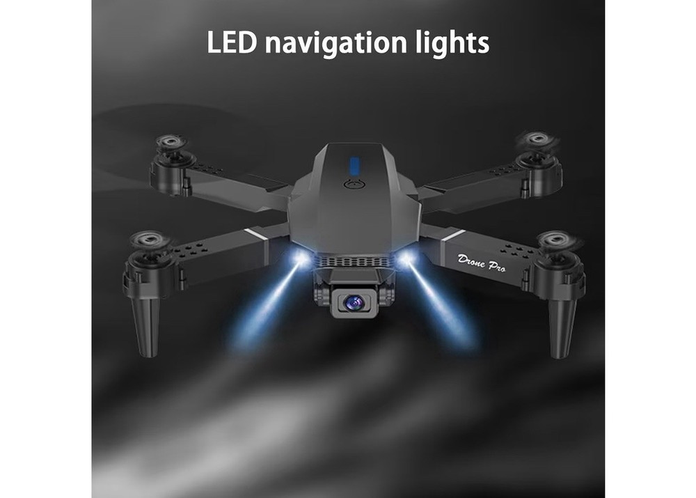 Foldable Quadcopter Drone with 1080P HD FPV Double Camera, 3 Flight Speed