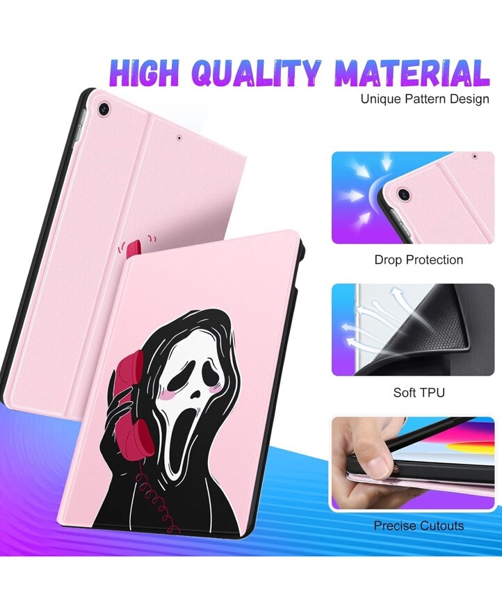 Pink Scream iPad Case