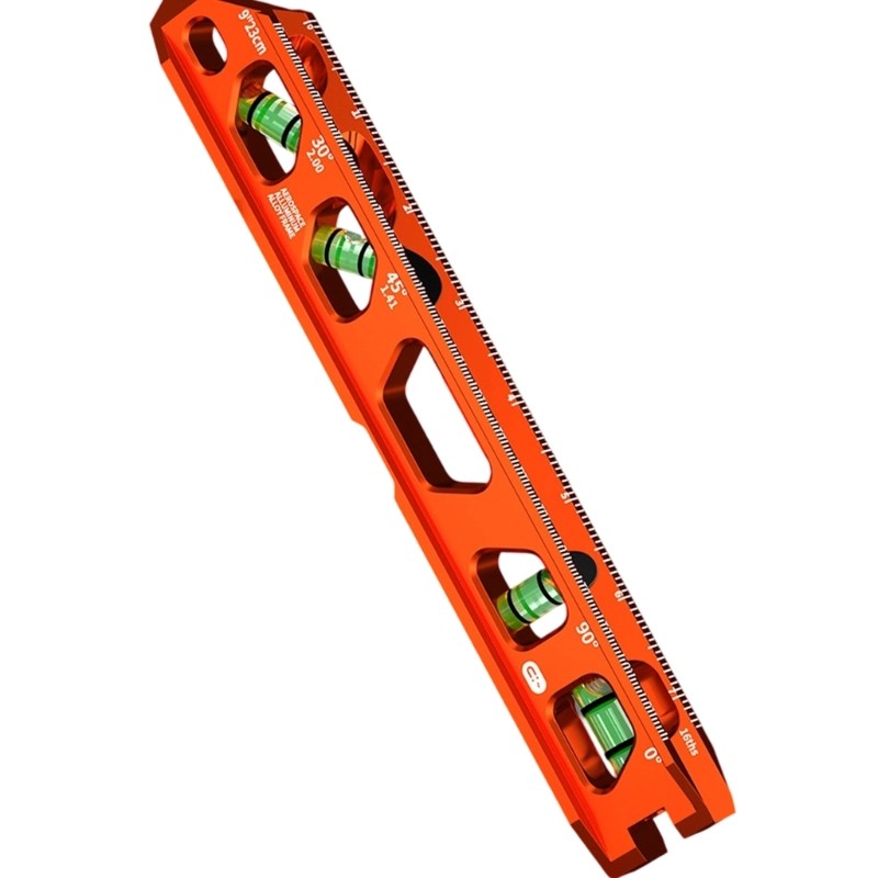 2.5/6/9In Construction Grade Level 4 Bubble Vials Track Pipe Grooved