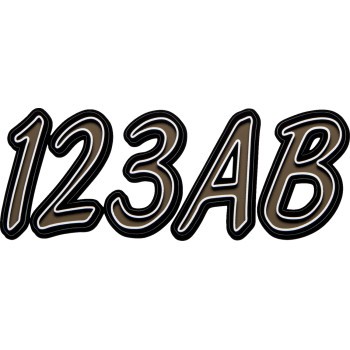 Sticker Kit 400 - Tigy/Black