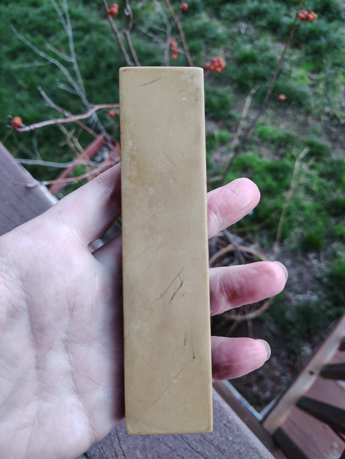 Vintage Belgium Coticule Wheatstone