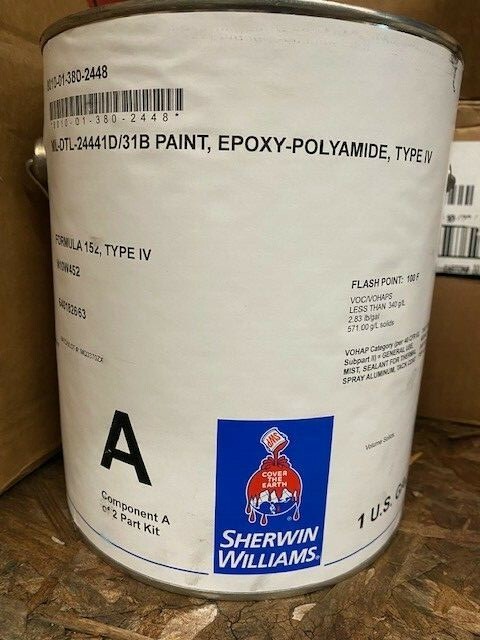 Sherwin Williams MIL-DTL-24441D Formula 152 Epoxy-Polyamide Paint - Component A