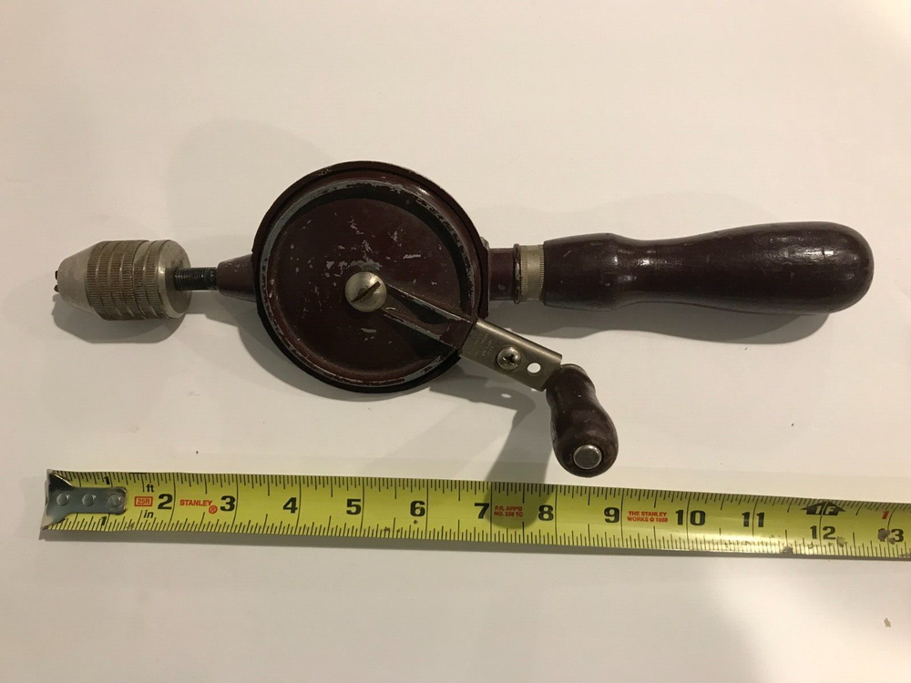 STANLEY HY-LO DRIVE No. 611A Hand Drill~ NICE~