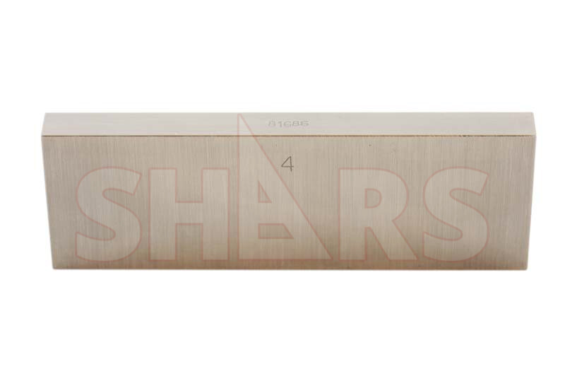 SHARS Grade AS-0 .1001 to 4.000" 81 pcs Solid Carbide Gage Block Set NEW R{