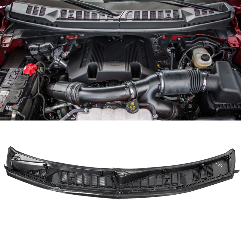 Front Black Windshield Wiper Cowl Cover For Ford F-150 2015-2020 #FL3Z15022A69A