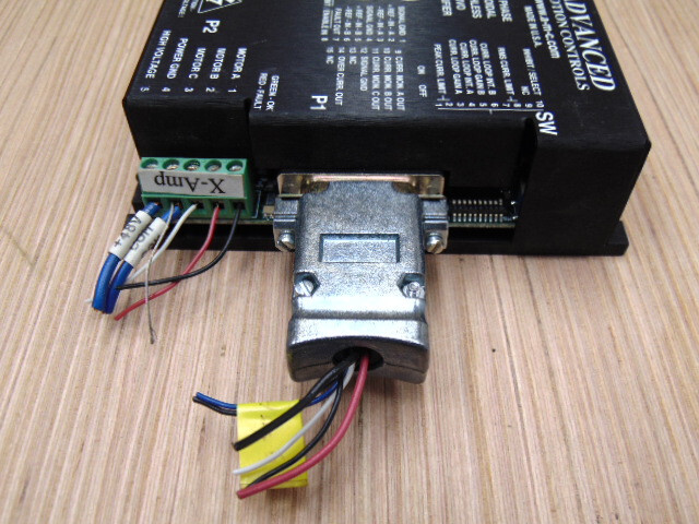 ADVANCED MOTION CONTROLS THREE PHASE SINUSOIDAL BRUSHLESS SERVO AMPLIFIER