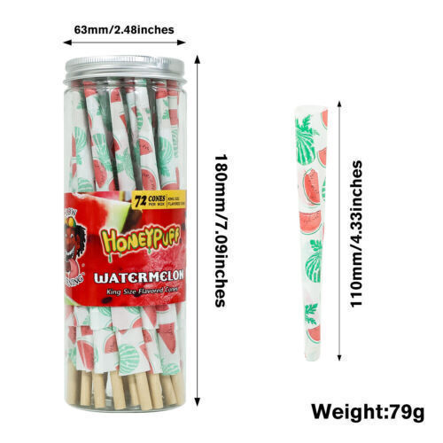 72-Count Fruit Flavored Pre-Rolls - 110mm Large Cigarettes | Smooth Smoking