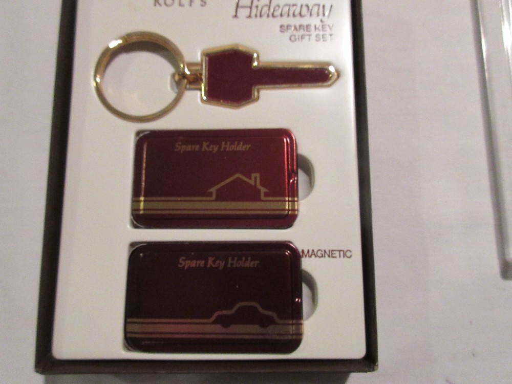 Spare Key Gift Set, Hideaway, by Rolfs ( Hide The EXtra Key )