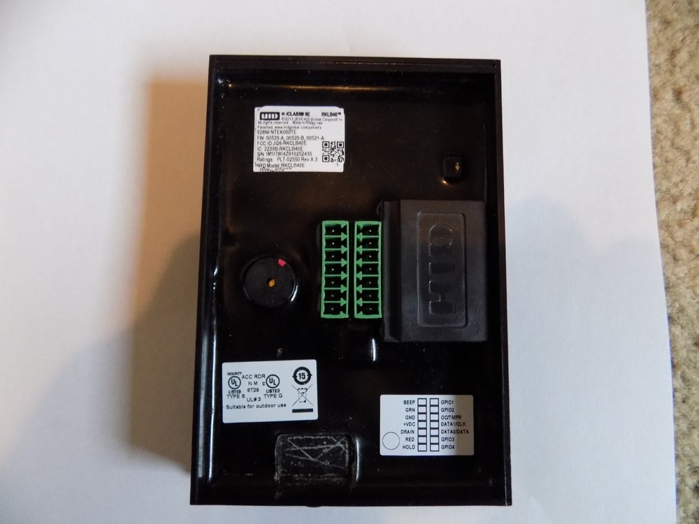 HID iCLASS SE RKLB40 SMART READER 928 NTEKE000TE (reader only)