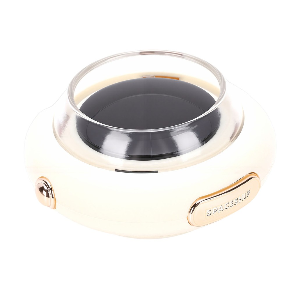LED Bath Thermometer Cute Spacecraft Shape Temperature Alerts For Bathing Fun