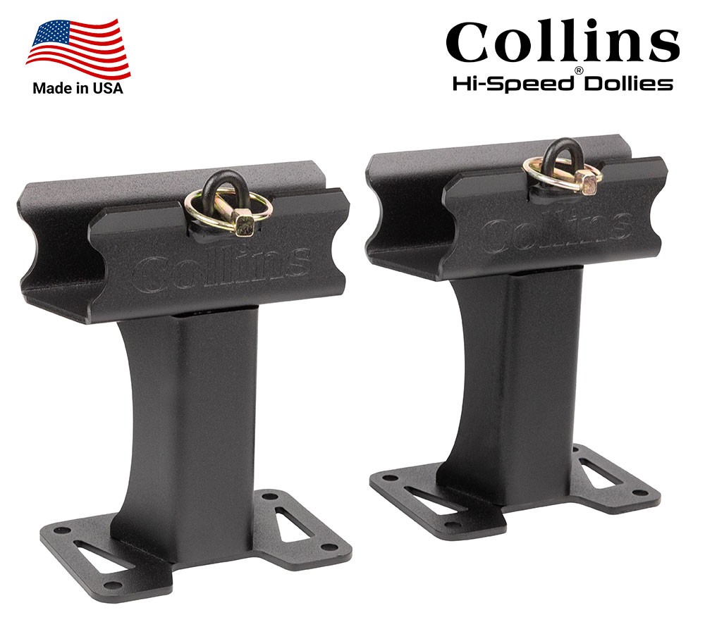 Short Standing 6" Dolly Mount for 5.70 Collins SLZ Tow Dolly - 1 Pair