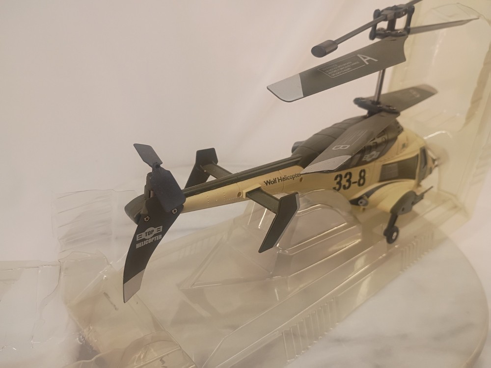 JD Skywolf RC 3 Ch Helicopter, Used, UNTested