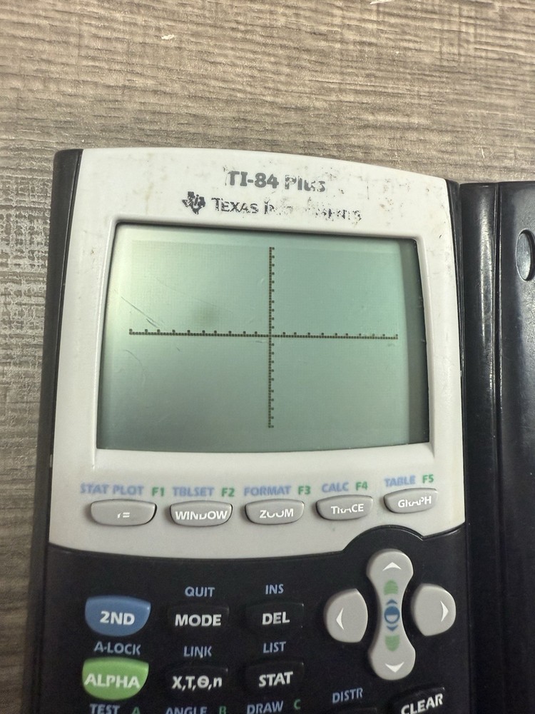Texas Instruments TI-84 Plus Graphing Calculator Tested Working