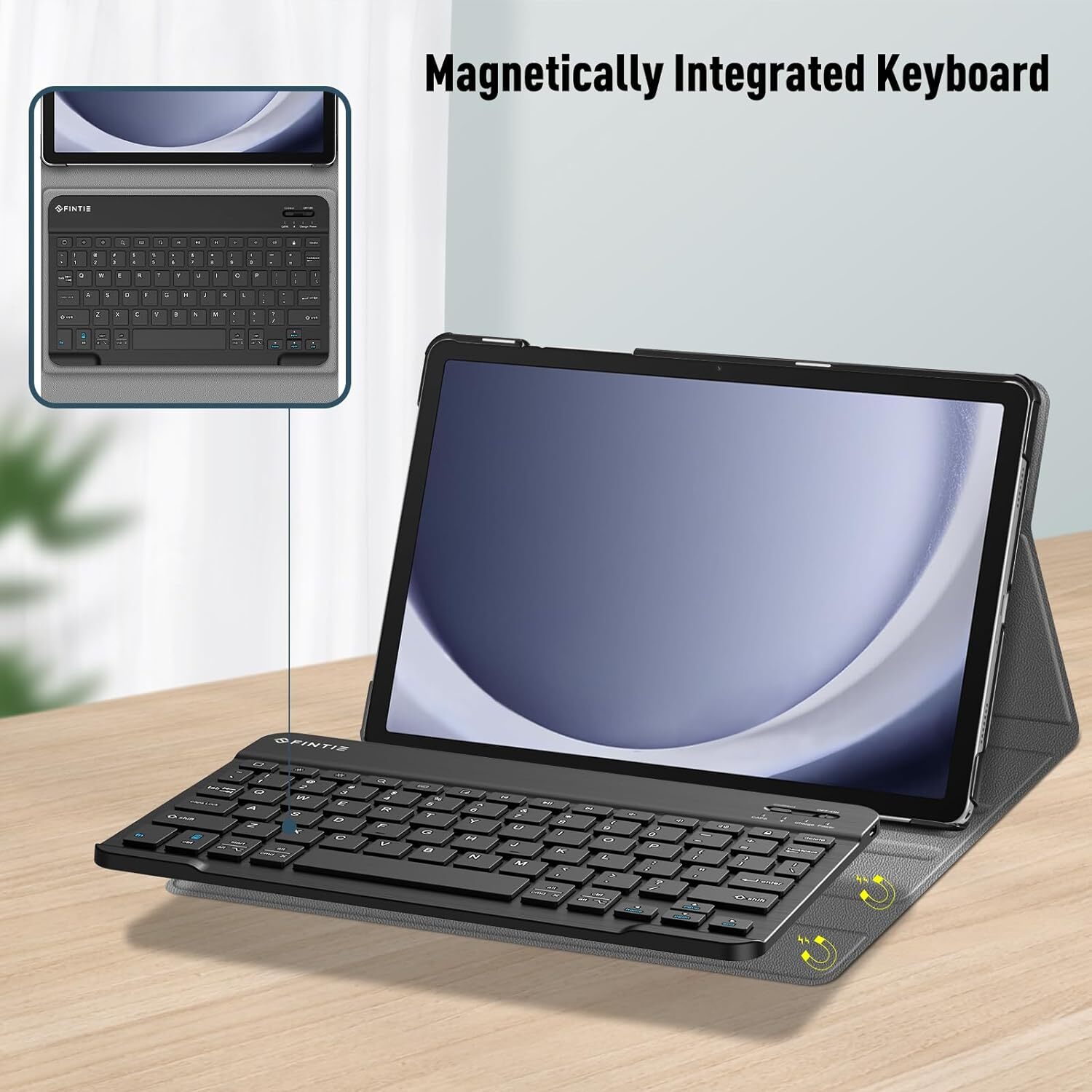 Keyboard Case for Samsung Galaxy Tab A9 Plus 11 Inch 2023 Slim Stand Cover