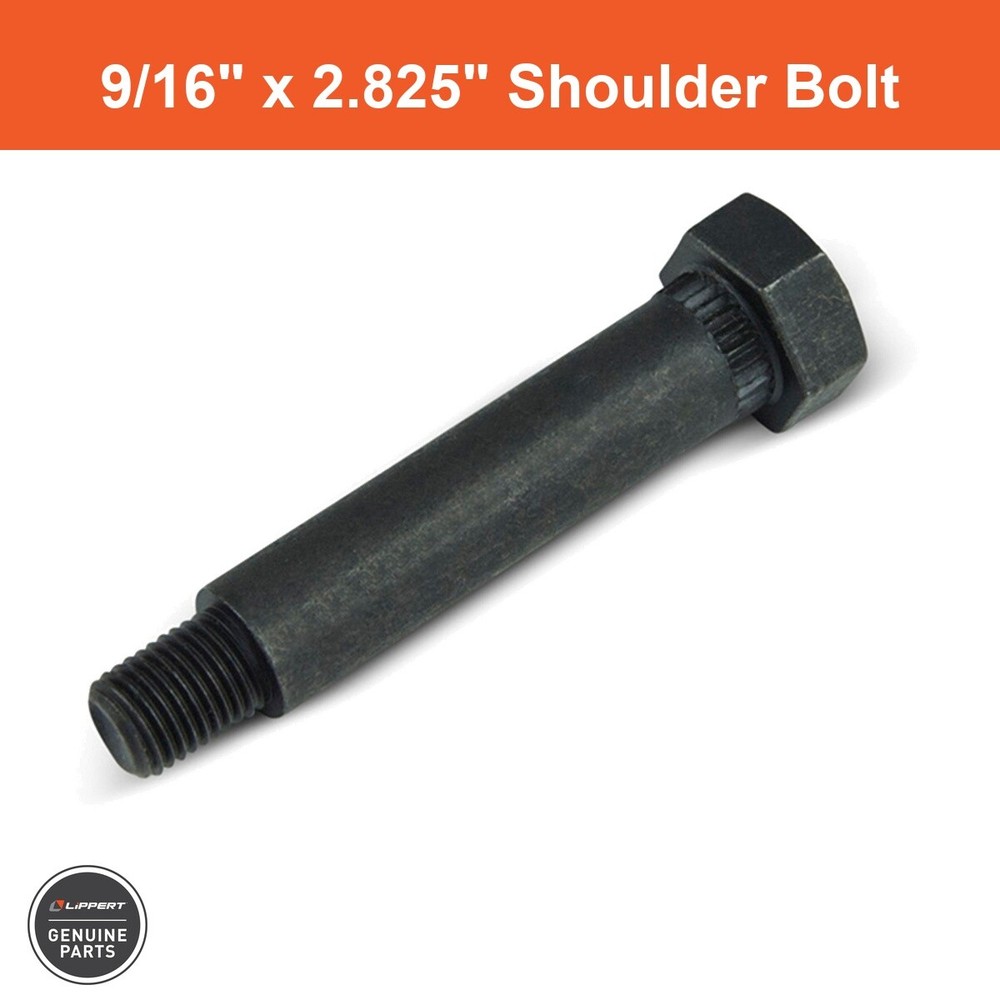 CURT 271254 Shoulder Bolt; 9/16" x 2.825"