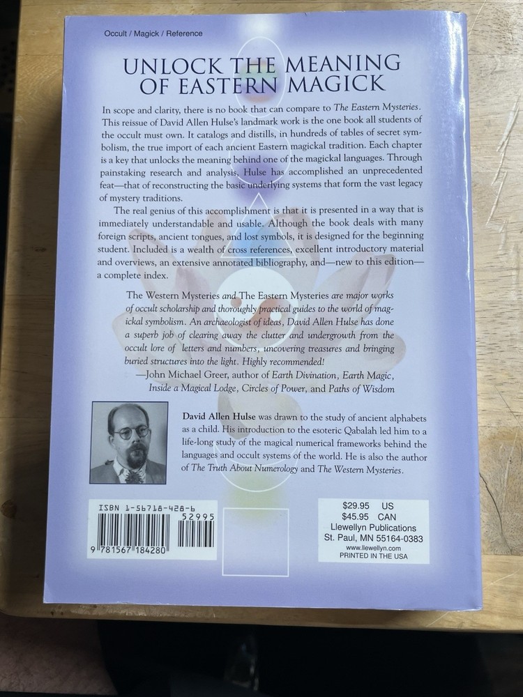 The Eastern Mysteries D A Hulse