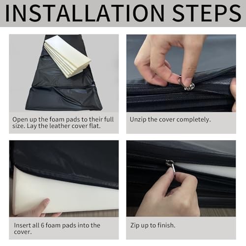 8ft Convertible Pool Table Insert - Foldable Dining & Game Table Cover, Waterpro