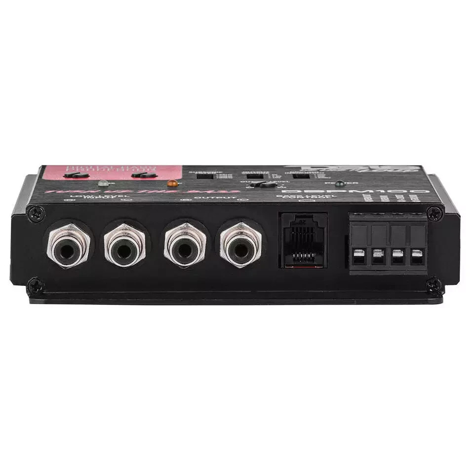 DS18 Car Digital Bass Processor 2 Channel Preamp Input Output Epicenter DBPM100