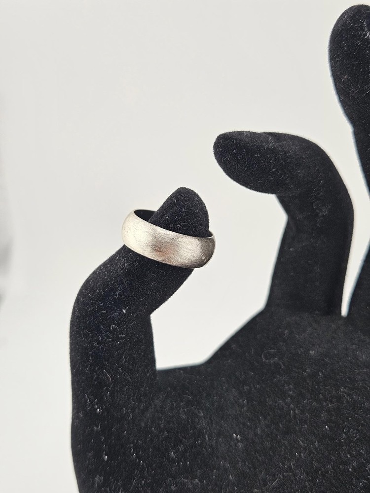 Sterling Silver Wedding Band Ring Size 5.5