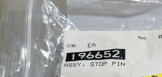 ASYMTEK 196652 ASSY STOP PIN